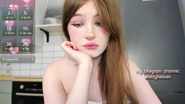 bettyheaven online show from July 2026 01:05:02 AM