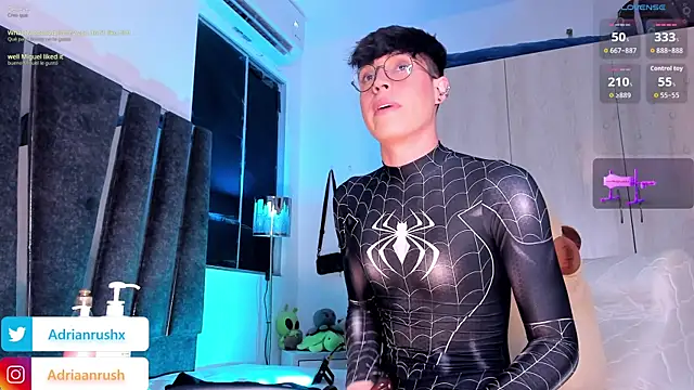 AdrianRushx online show from July 2026 03:11:02 AM