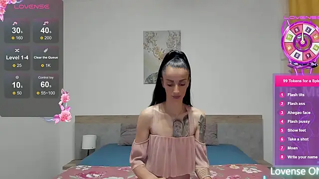 BlissAria online show from June 2026 07:41:01 PM
