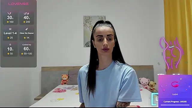 BlissAria online show from July 2026 08:05:01 PM