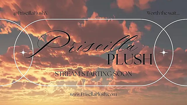 PriscillaPlush online show from July 2026 06:00:02 AM
