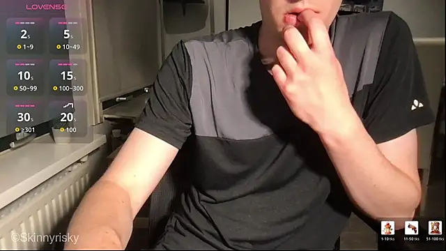 Skinnyrisky online show from July 2026 09:11:01 PM