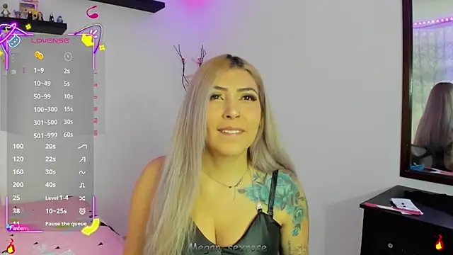 Megann rossex online show from July 2026 04:32:02 AM