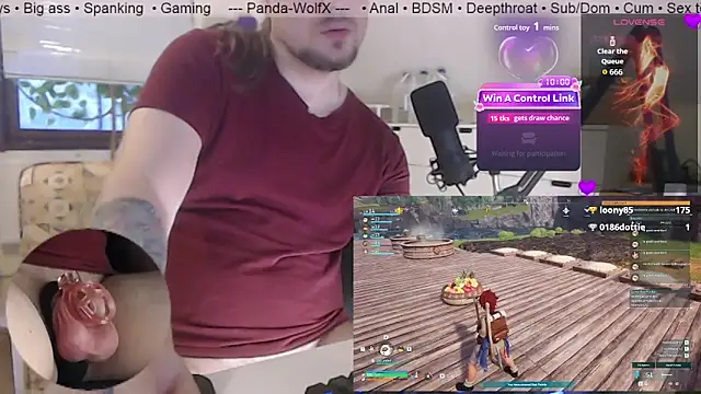 Snapshot of Panda-WolfX chatting on July 2026 07:16:02 PM Panda-WolfX online show from July 2026 07:16:02 PM