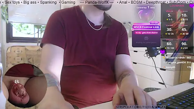 Snapshot of Panda-WolfX chatting on July 2026 03:47:01 PM Panda-WolfX online show from July 2026 03:47:01 PM