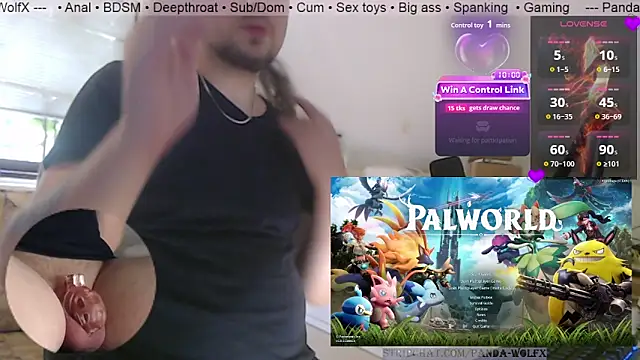 Snapshot of Panda-WolfX chatting on July 2026 03:03:01 PM Panda-WolfX online show from July 2026 03:03:01 PM