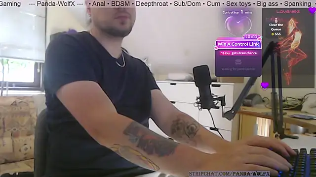 Snapshot of Panda-WolfX chatting on July 2026 03:03:01 PM Panda-WolfX online show from July 2026 03:03:01 PM