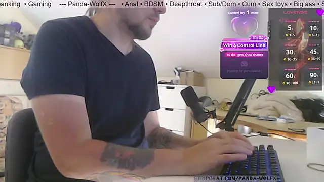 Snapshot of Panda-WolfX chatting on July 2026 03:10:02 PM Panda-WolfX online show from July 2026 03:10:02 PM