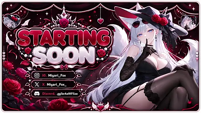 MiyariFox online show from July 2026 12:18:01 AM