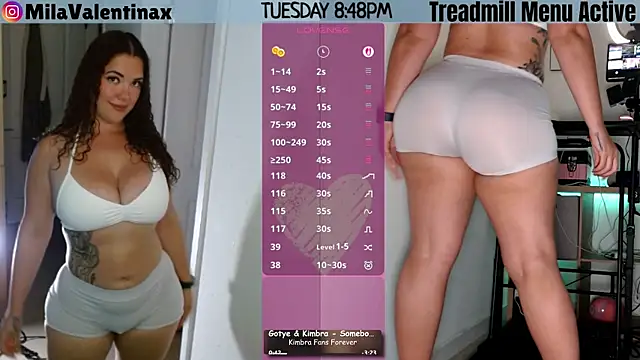 MilaValentina online show from April 2026 12:48:01 AM