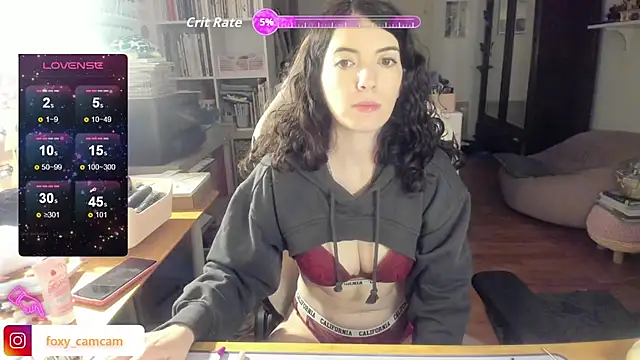 Foxy c online show from March 2026 09:31:02 PM