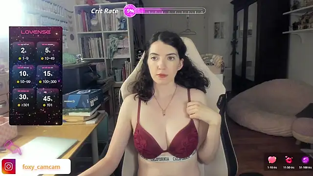 Foxy c online show from June 2026 08:30:02 PM