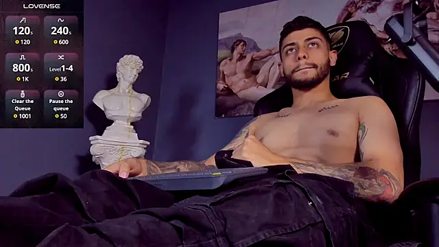 alessandro duty online show from March 2025 12:59:02 AM