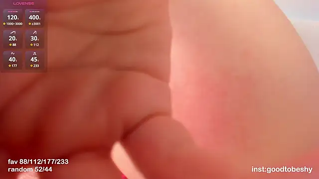 Snapshot of goodtobeshy chatting on February 2025 10:59:01 AM goodtobeshy online show from February 2025 10:59:01 AM