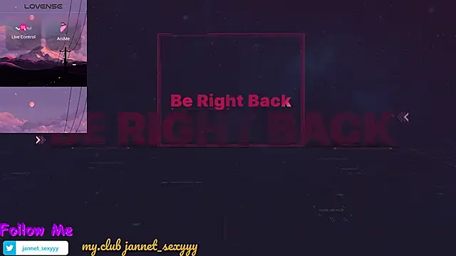 JannetPie online show from October 2025 06:41:01 PM