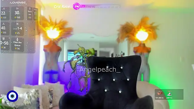 Angel Peach online show from December 2025 02:03:01 PM