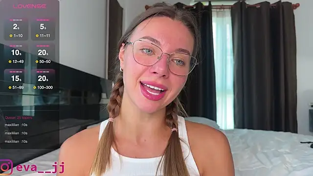 Snapshot of Eva_JJ chatting on March 2025 05:32:02 AM Eva JJ online show from March 2025 05:32:02 AM