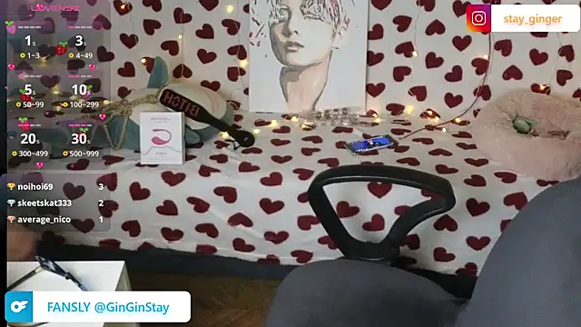 Ginger Stay online show from March 2025 10:17:02 AM