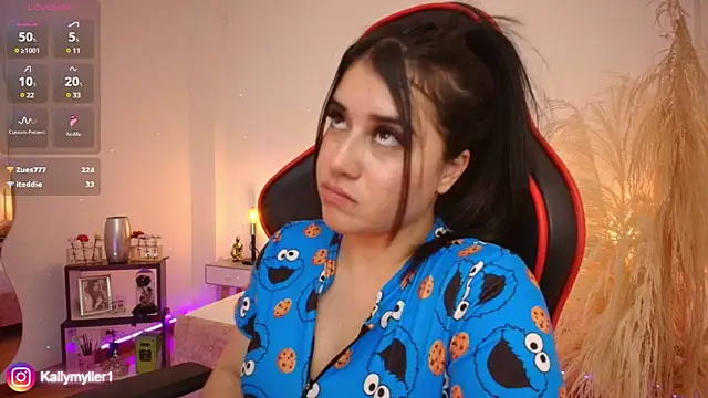 KallyMyller1 online show from January 2025 10:45:01 PM