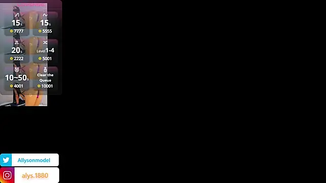 alysson 18 online show from February 2025 01:18:02 PM