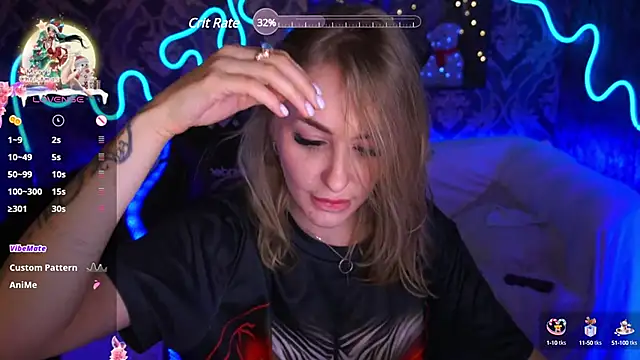 Snapshot of GraceCandy chatting on January 2025 04:33:02 AM GraceCandy online show from January 2025 04:33:02 AM