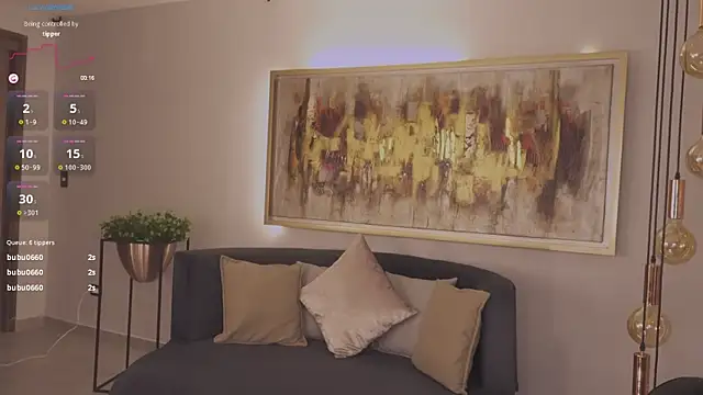 Snapshot of AbellaCroft chatting on October 2025 12:57:02 PM AbellaCroft online show from October 2025 12:57:02 PM