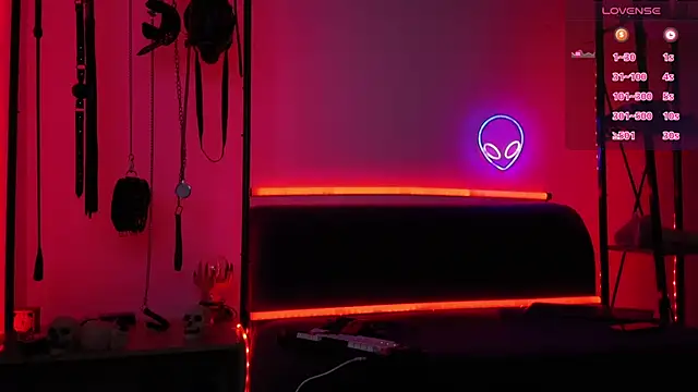 CyberXGoddess online show from April 2026 09:34:01 PM