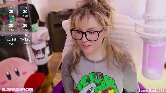 Snapshot of JennKenobi chatting on February 2025 07:15:02 PM JennKenobi online show from February 2025 07:15:02 PM