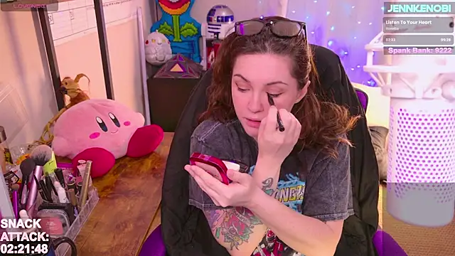 Snapshot of JennKenobi chatting on March 2025 03:14:02 PM JennKenobi online show from March 2025 03:14:02 PM