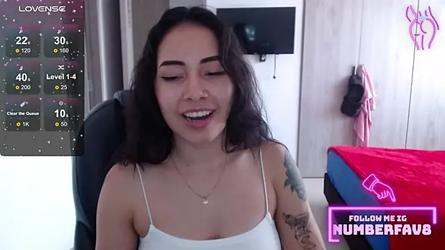 Snapshot of numberfav8 chatting on December 2024 08:25:01 PM numberfav8 online show from December 2024 08:25:01 PM