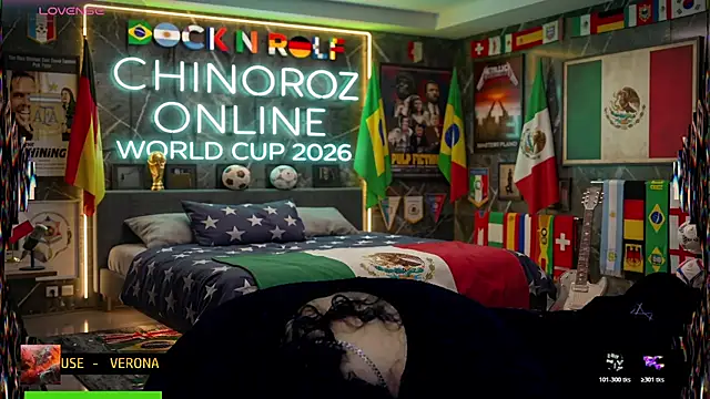chino roz online show from June 2026 07:25:01 AM