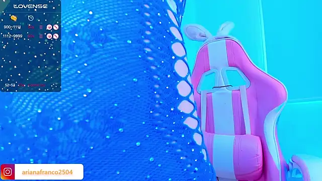 Snapshot of Ariana_f chatting on January 2025 08:11:02 PM Ariana f online show from January 2025 08:11:02 PM