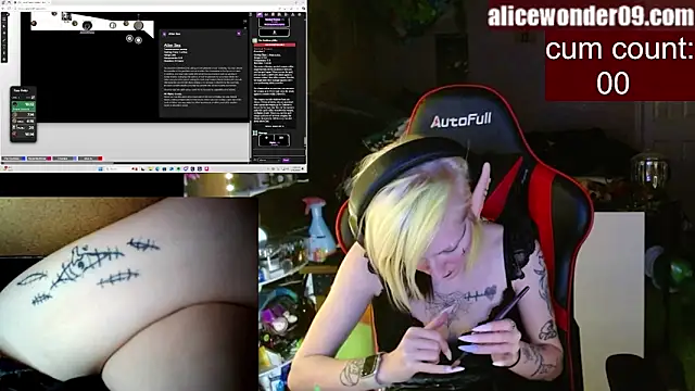 alicewonder09 online show from January 2025 07:39:02 AM