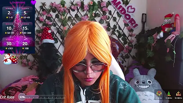 Snapshot of MidoriQuiinn chatting on December 2024 07:54:02 PM MidoriQuiinn online show from December 2024 07:54:02 PM