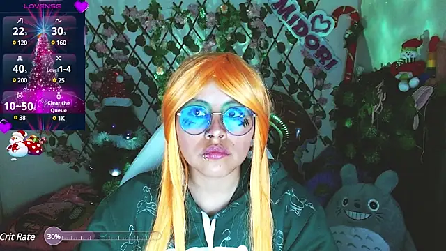 Snapshot of MidoriQuiinn chatting on December 2024 11:00:01 PM MidoriQuiinn online show from December 2024 11:00:01 PM