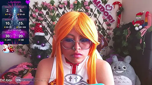 Snapshot of MidoriQuiinn chatting on December 2024 08:04:01 PM MidoriQuiinn online show from December 2024 08:04:01 PM