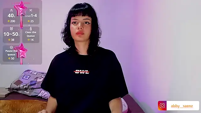 Snapshot of Abby_Saenz01 chatting on February 2025 01:11:02 AM Abby Saenz01 online show from February 2025 01:11:02 AM