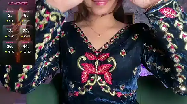 Snapshot of Sizzling__ZAARA chatting on January 2025 11:41:02 AM Sizzling ZAARA online show from January 2025 11:41:02 AM