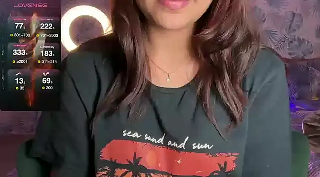 Snapshot of Sizzling__ZAARA chatting on January 2025 02:46:01 PM Sizzling ZAARA online show from January 2025 02:46:01 PM