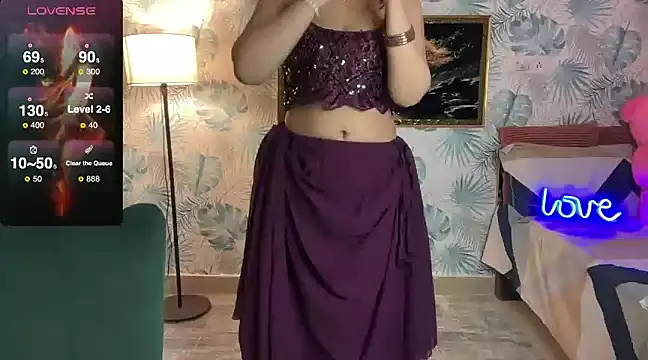 Snapshot of Sizzling__ZAARA chatting on February 2025 01:48:01 PM Sizzling ZAARA online show from February 2025 01:48:01 PM