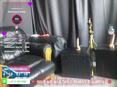 MySweetAngelsSA online show from October 2025 12:56:01 PM