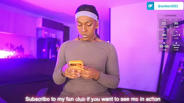 AmberRaus online show from May 2026 12:02:01 PM