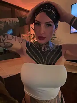 InkedBiitch online show from February 2025 07:02:01 PM