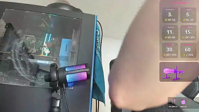 Redjina Angel online show from October 2025 01:07:01 PM