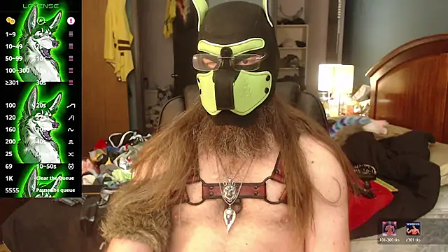 kinkywolf429 online show from July 2026 09:44:02 PM