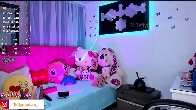 Teffy  xxx online show from February 2025 12:49:01 AM