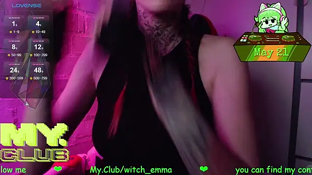 Snapshot of Witch_Emma chatting on May 2026 07:59:02 AM Witch Emma online show from May 2026 07:59:02 AM