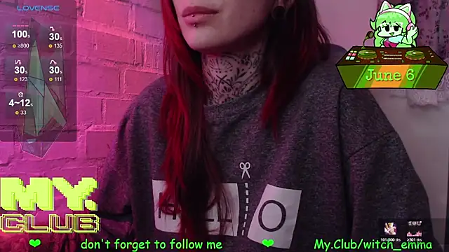 Snapshot of Witch_Emma chatting on June 2026 05:56:01 AM Witch Emma online show from June 2026 05:56:01 AM