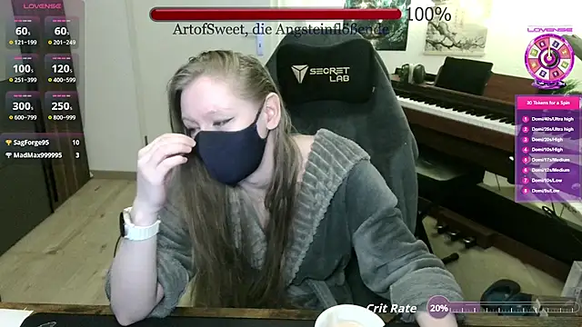 ArtofSweet online show from May 2026 07:00:02 PM