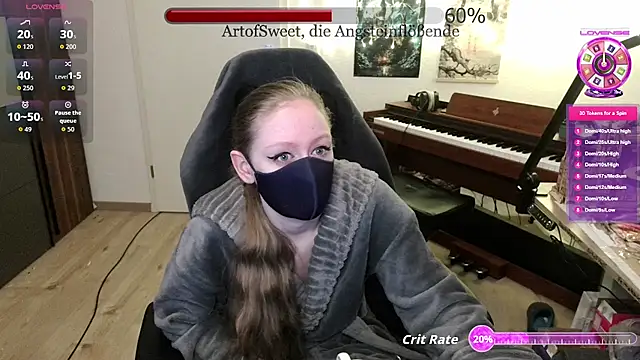 ArtofSweet online show from May 2026 08:06:01 PM